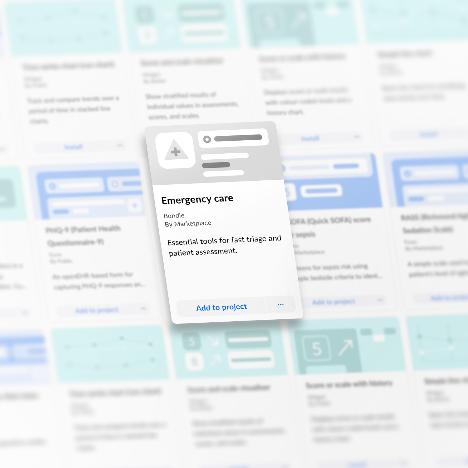 Better Marketplace with Emergency care bundle
