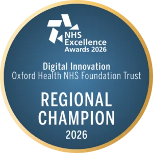 Digital Innovation Regional Champion 2026, Oxford Health NHS Foundation Trust